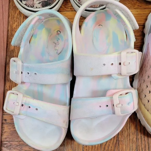 Toddler Girl Lot of Shoes Size 8 Various Brands - Picture 5 of 9